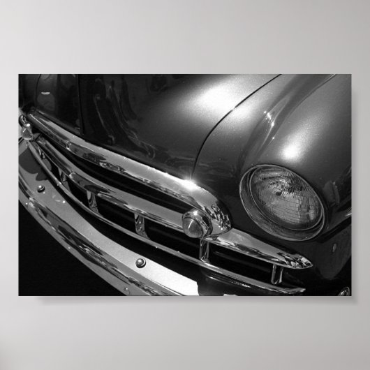 Poster Beauté noire et blanche (Devant)