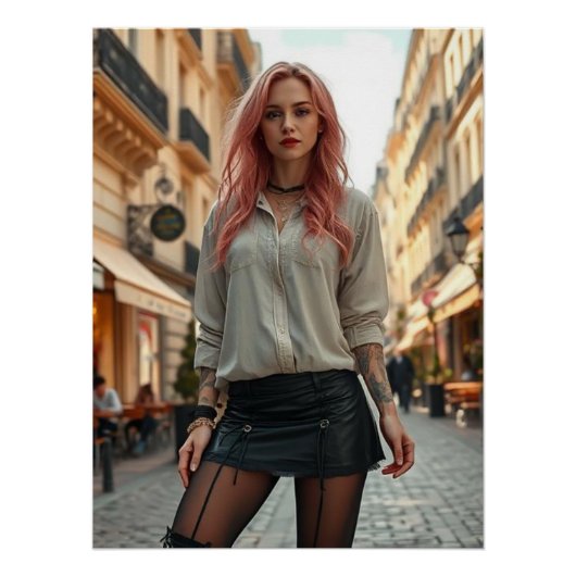 Poster Beauté parisienne (Devant)