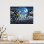 Poster Beauté perdue de la désharmonie (Cuisine)