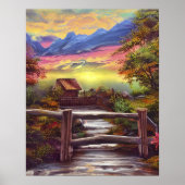 Poster Beauté sereine et paisible de la nature (Devant)