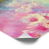 Poster Beauté tropicale rétro (Coin)