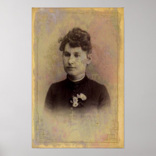 Poster Beauté vintage