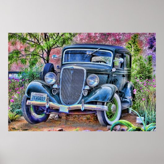 POSTER BEAUTÉ VINTAGE (Devant)