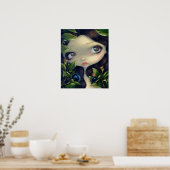 Poster Beautés 1 : Belladonna ART IMPRIMER fée (Cuisine)