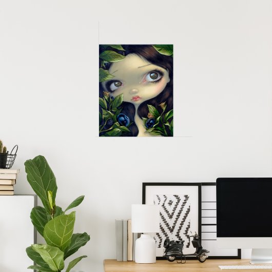 Poster Beautés 1 : Belladonna ART IMPRIMER fée (Bureau à domicile)