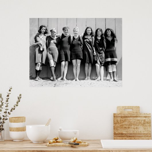 POSTER BEAUTÉS DE BAIN FLORIDE 1920 (Cuisine)