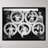 Poster Beautés de bain Mack Sennett 1922 (Devant)