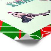 Poster Beautés de Noël, Pin-up filles Imprimé d'art XMAS  (Coin)