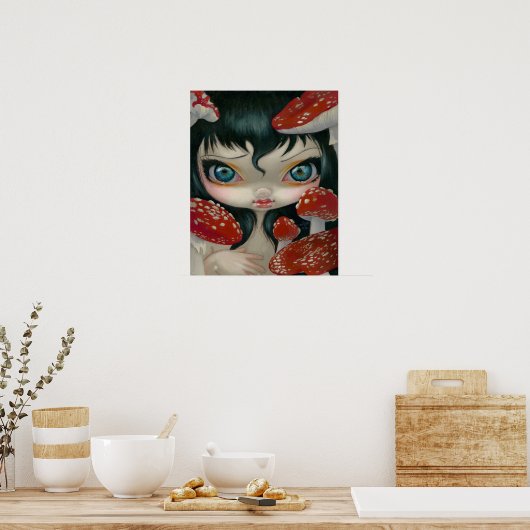 Poster Beautés douteuses VI : Champignons de l'Agarie Vol (Cuisine)