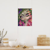 Poster Beautés sisoneuses 9 : Foxgloves fairy ART IMPRIME (Cuisine)