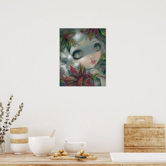 Poster Beautés toxiques 8 : Castor Bean Fairy Art IMPRIME (Cuisine)