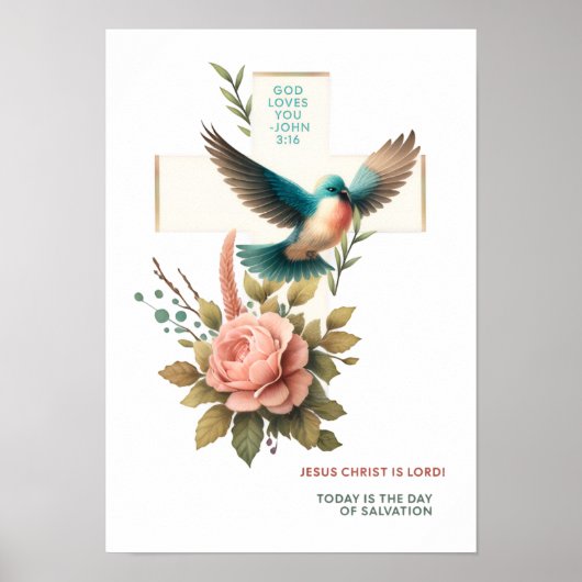 Poster Beautiful Christian Wall Art Digital Download (Devant)