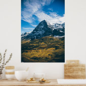 Poster Beautiful Eiger North Wall Grindelwald (Cuisine)