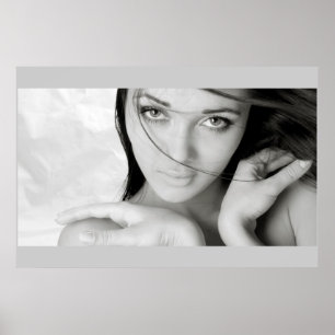 Poster beautiful girl