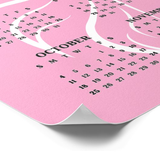 Poster Beautiful Horse Design 2026 Wall Calendar (Coin)