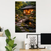 Poster Beautiful Japanese Home & Garden (Bureau à domicile)