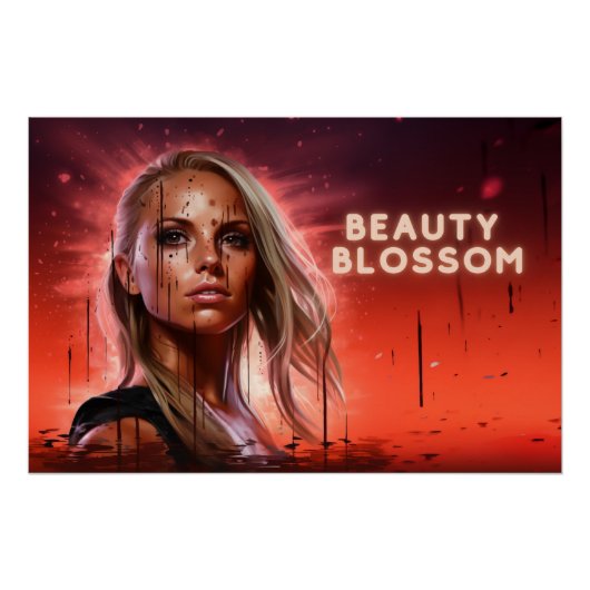 Poster Beauty Blossom (Devant)