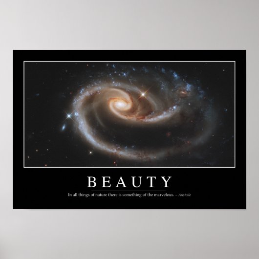 Poster Beauty: Inspirational Quote 3 (Devant)