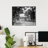 Poster Beauvoir, maison de Jefferson Davis près de Biloxi (Bureau à domicile)