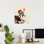 Poster Beaux-Arts de la fleur de peigne de Cock (Bureau à domicile)