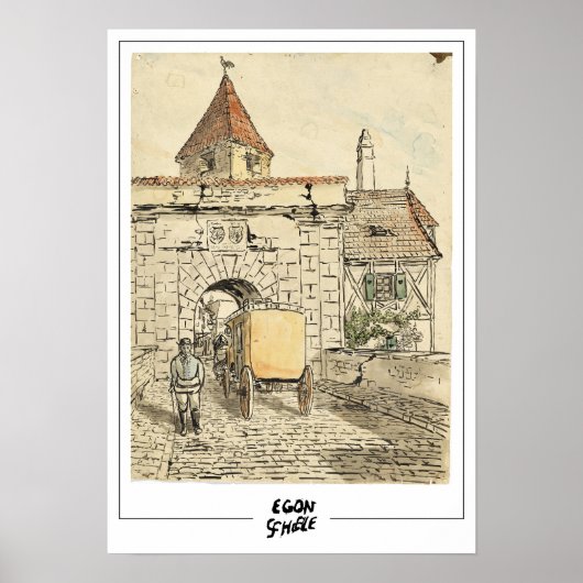Poster Beaux-arts d'Egon Schiele #628 (Devant)
