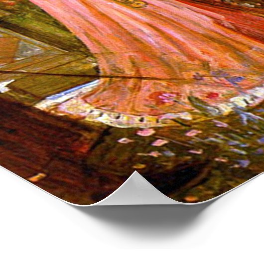 Poster Beaux-Arts du jardin enchanté (Coin)