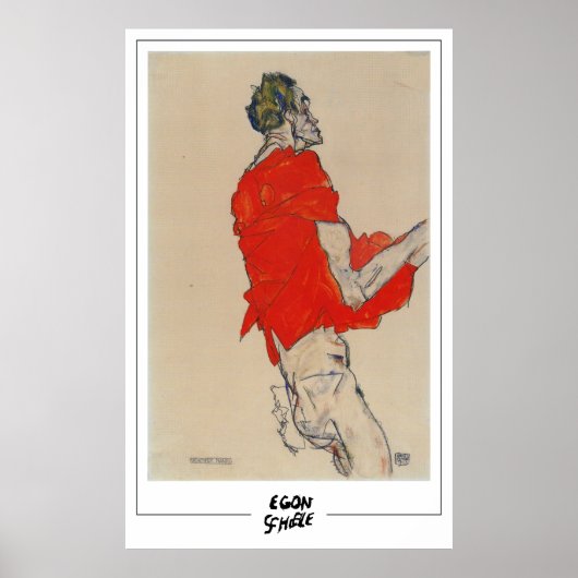 Poster Beaux-arts Egon Schiele #163 (Devant)