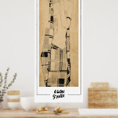 Poster Beaux-arts Egon Schiele #175 (Cuisine)
