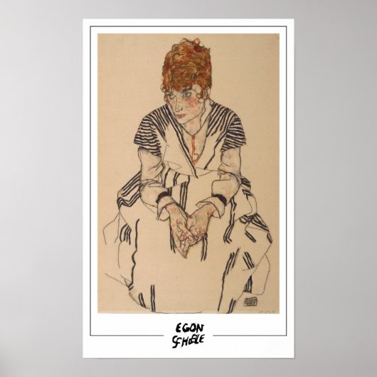 Poster Beaux Arts Egon Schiele #234 (Devant)