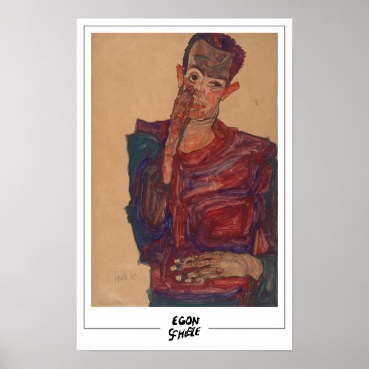 Poster Beaux-arts Egon Schiele #289-2 (Devant)