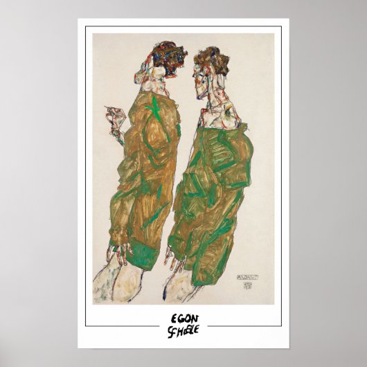 Poster Beaux-arts Egon Schiele #421 (Devant)