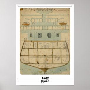 Poster Beaux-arts Egon Schiele #598-2