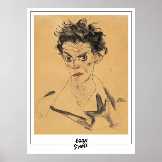 Poster Beaux-arts Egon Schiele #620-2 (Devant)