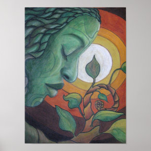 Poster Beaux-Arts Imprimés : "L'éveil"