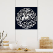 Poster "Beaux Chevaux Mystiques" 35 (Cuisine)