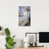 Poster Beaux - Femme de Nouvelle-Angleterre (Bureau à domicile)
