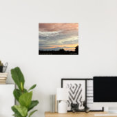 Poster Beaux nuages pastel doux (Bureau à domicile)