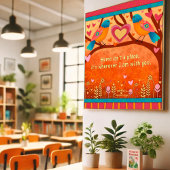 Poster Beaux oiseaux folkloriques Inspirer Accueil Citati