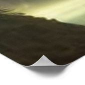 Poster Beaux palmiers de la Jungle tropicale et Rivière 2 (Coin)