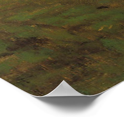 Poster Beaux - Paysage Avec Agritourisme (Coin)