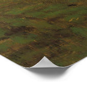 Poster Beaux - Paysage avec bâtiment agricole (Coin)