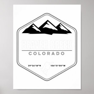 Poster Beaver Creek Colorado
