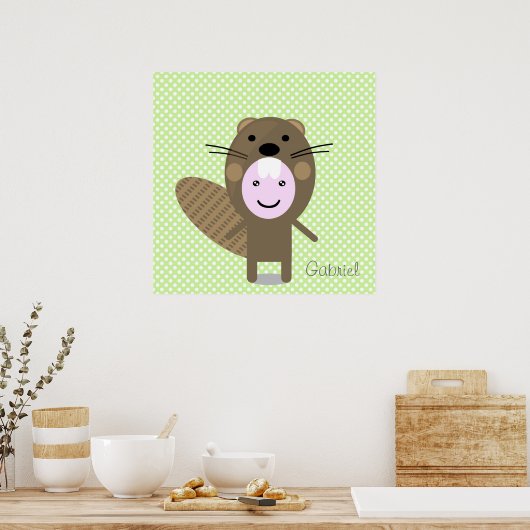 Poster Beaver fever (Cuisine)