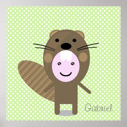 Poster Beaver fever (Devant)