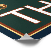 Poster Beaver & Mt Hood - Les Dalles, Oregon (Coin)