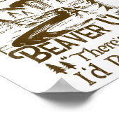 Poster Beaver Valley Il n'y a pas d'identité de lieu plut (Coin)