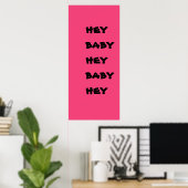 Poster bébé (Bureau à domicile)