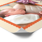 Poster bébé 6 mois révolus (Coin)