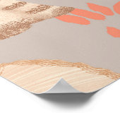 Poster Bébé à bord Baby shower nautique (Coin)