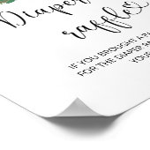 Poster Bébé à feuillage persistant il fait froid à l'exté (Coin)